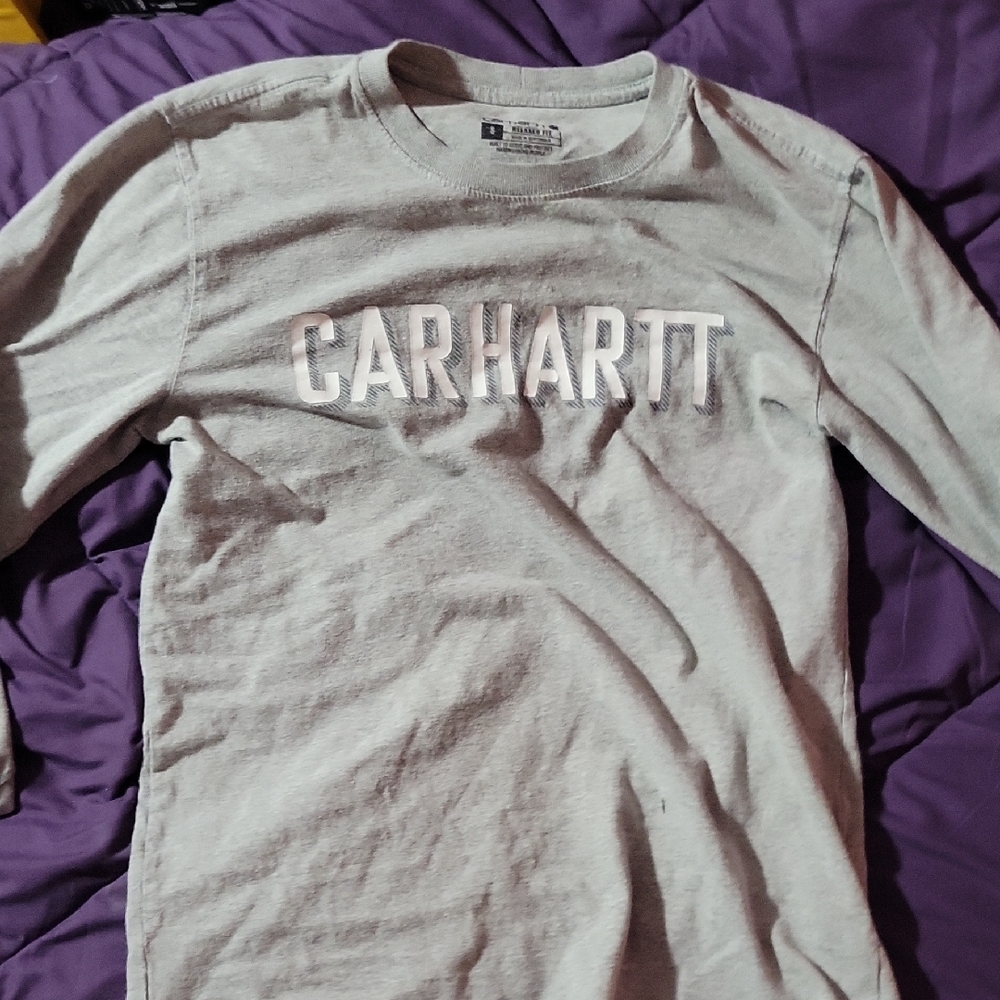Carhartt Gray Long Sleeve Shirt